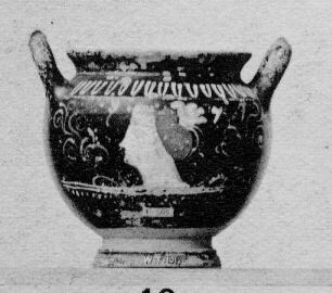 STAMNOS (SOUTH ITALIAN, GNATHIAN, BLACK GLAZE)