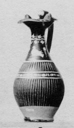 OINOCHOE (SOUTH ITALIAN, GNATHIAN, BLACK GLAZE)