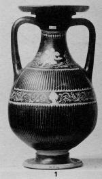 PELIKE (SOUTH ITALIAN, GNATHIAN, BLACK GLAZE)