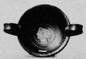 KANTHAROS (SOUTH ITALIAN, GNATHIAN, BLACK GLAZE)