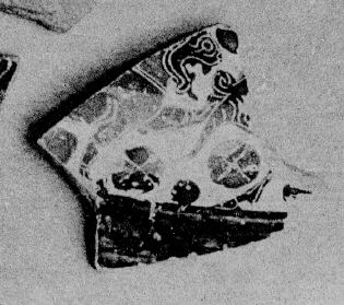 KRATER, COLUMN (?), FRAGMENT (EAST GREEK, OUTLINE)