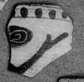 CHALICE, FRAGMENT (EAST GREEK, NAUCRATITE, BLACK-FIGURE)