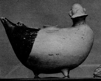 FIGURE VASE (EAST GREEK, PLASTIC)