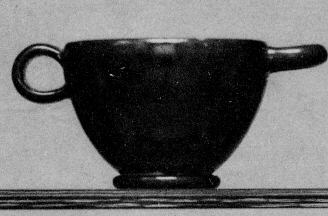 CUP (ATHENIAN, BLACK GLAZE)