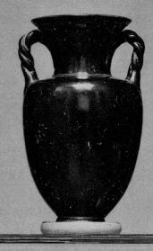 AMPHORA, NECK (ATHENIAN, BLACK GLAZE)