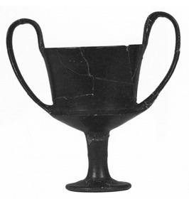 KANTHAROS (BOEOTIAN, BLACK GLAZE)