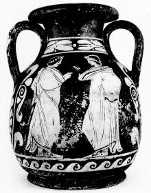 PELIKE (SOUTH ITALIAN, PAESTAN, RED-FIGURE)
