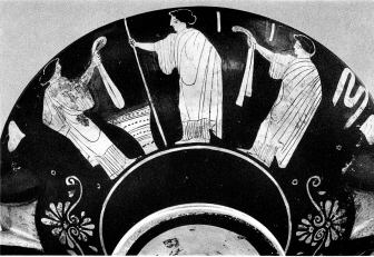CUP B (ATHENIAN, RED-FIGURE)