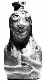 FIGURE VASE, ARYBALLOS (EAST GREEK)