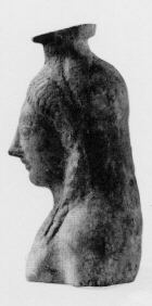 FIGURE VASE (EAST GREEK)