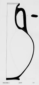 AMPHORA, NECK (ATHENIAN PROTOGEOMETRIC)