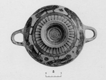 CUP (CORINTHIAN, BLACK-FIGURE)
