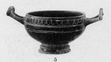 CUP (SOUTH ITALIAN, GNATHIAN, BLACK GLAZE)