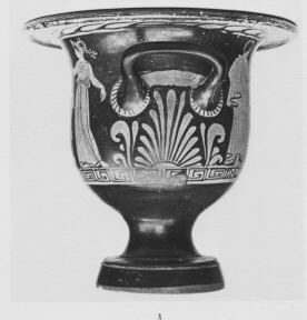 KRATER, BELL (SOUTH ITALIAN, APULIAN, RED-FIGURE)