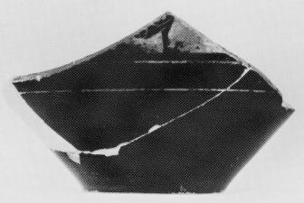 MASTOID, FRAGMENT (ATHENIAN, BLACK-FIGURE)