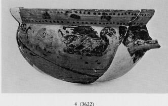 CUP, FRAGMENTS (ETRUSCO-CORINTHIAN, BLACK-FIGURE)