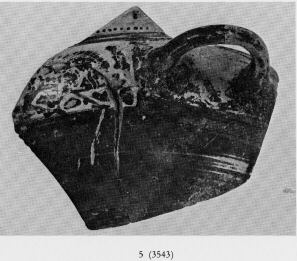 CUP, FRAGMENT (ETRUSCO-CORINTHIAN, BLACK-FIGURE)