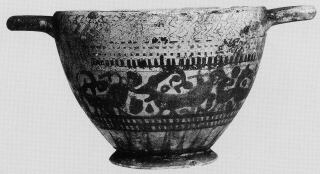 SKYPHOS (CORINTHIAN, BLACK-FIGURE)
