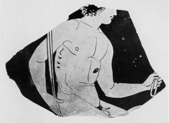 HYDRIA, FRAGMENT (SOUTH ITALIAN, LUCANIAN, RED-FIGURE)