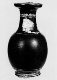 OINOCHOE (SOUTH ITALIAN, GNATHIAN, BLACK GLAZE)