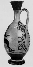 LEKYTHOS, SQUAT (SOUTH ITALIAN, CAMPANIAN, BLACK-FIGURE)