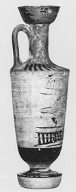 LEKYTHOS (ATHENIAN, BLACK-FIGURE)