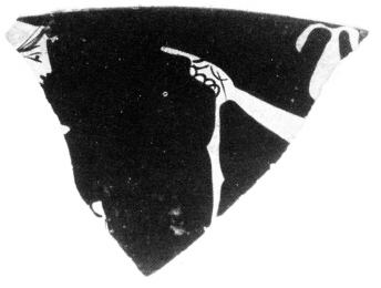 CUP, FRAGMENT (ATHENIAN, RED-FIGURE)