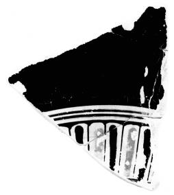 CUP, LITTLE MASTER BAND, FRAGMENT (ATHENIAN, BLACK-FIGURE)