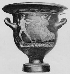 KRATER, BELL (SOUTH ITALIAN, APULIAN, RED-FIGURE)