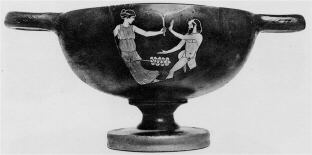 CUP, FRAGMENT (ATHENIAN, RED-FIGURE)