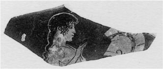 CUP, FRAGMENT (ATHENIAN, RED-FIGURE)