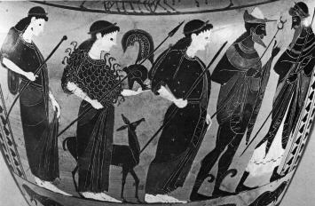 HYDRIA (ATHENIAN, BLACK-FIGURE)