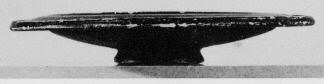 PLATE (ETRUSCAN, BLACK GLAZE)