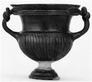 KANTHAROS (SOUTH ITALIAN, GNATHIAN, BLACK GLAZE)