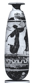 ALABASTRON (ATHENIAN, BLACK-FIGURE)