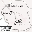 Map of Ancient Athens