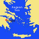 Map of Greece and the Aegean. Ian Hiley, Beazley Archive.