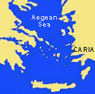 Map of Greece and the Aegean