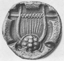 Calymna coin <I>Rev</I>. c. 520 BC. London, British Museum