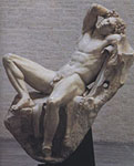 Marble sleeping satyr (the so-called 'Barberini faun'). Early second century BC. Munich, Staatliche Antikensammlunen, 218