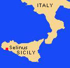 Map of Italy and Sicily
