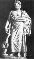 Marble statue. Rome. Musei Vaticani. Photo. Alinari 6360