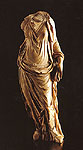 Statue of a woman wearing a chiton, about 50 BC-50 AD. Barbier-Mueller Museum, Switzerland 202-117