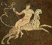 Detail from a mosaic, 3rd century BC. Pella, Archaeological Museum.