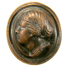 Cameo. Woman's head