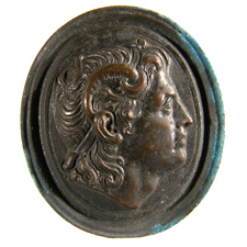 Cameo. Alexander head