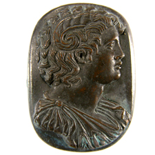 Cameo. Alexander bust