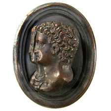 Cameo. Heads, Germanicus, Agrippina