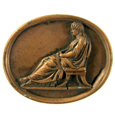 Cameo. Seated Agrippina