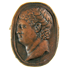 Cameo. Bust of man